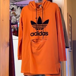 Xs oversized adidas hoodie dress